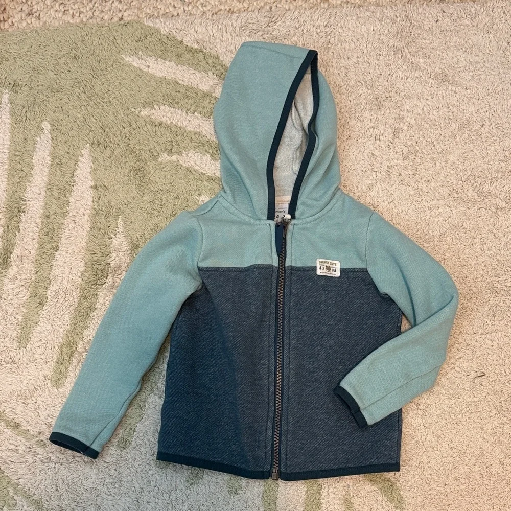 Carter's Blue and Gray Kids Jogger Set